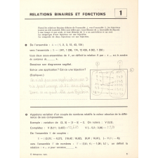 Livret de mathématique de la 4e vers la 3e