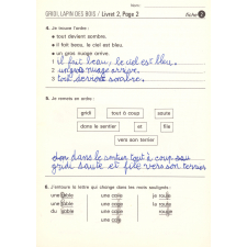 Gridi lapin des bois. Fiches de l'élève / livret 2