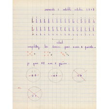 Cahier de roulement n° 1