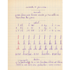 Cahier de roulement n° 3