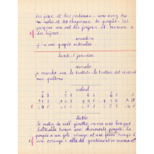 Cahier de roulement n° 3