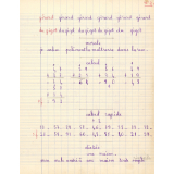 Cahier de roulement n° 2