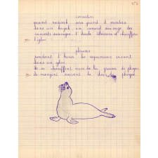 Cahier de roulement n° 3