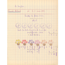 Cahier de roulement n° 3