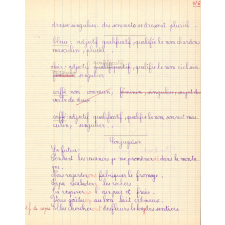 Cahier de roulement n° 6