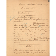Cahier de roulement