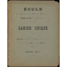 Cahier unique