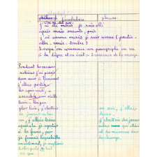 Cahier de rédaction