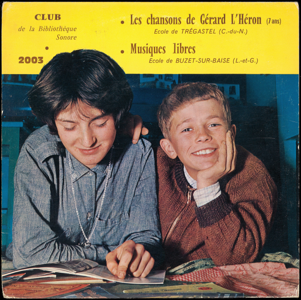 Les chansons de Gérard l'Héron (7 ans - École de Trégastel, Côtes-du-Nord) ; Musiques libres (École de Buzet-sur-Baise, Lot-et-Garonne)