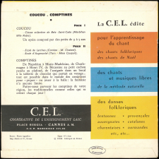 Coucou : opéra ; Nos comptines