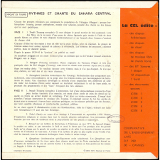 Rythmes et chants du Sahara central (Hoggar)