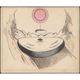 Planche d'anamorphose : Pierrot