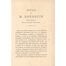 Notice sur M. Bourguin, membre de la Société Philotechnique.