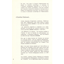 Institut national de Recherche et de Documentation pédagogique.