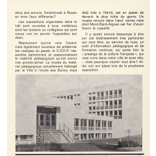 Bulletin d'informations municipales de Mont-Saint-Aignan. N° 63, fév. 1973. Connaissez-vous… ? …le CRDP.