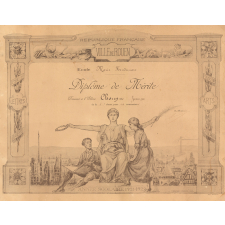 Diplôme de mérite.