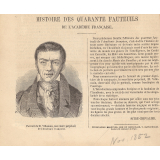 Histoire anecdotique des quarante fauteuils de l'Académie Française.