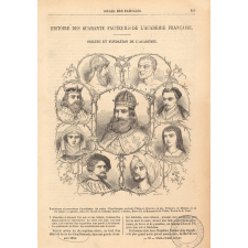 Histoire anecdotique des quarante fauteuils de l'Académie Française.