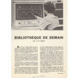 Bibliothèque de demain.