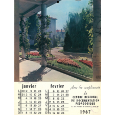 Calendrier promotionnel du C.R.D.P. de Lyon. 