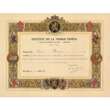 Diplôme de prix. 
