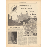 Le centenaire de l'Académie de France à Rome à la Villa Médicis.