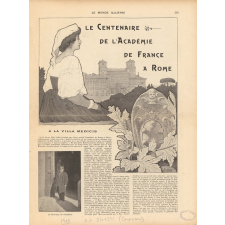 Le centenaire de l'Académie de France à Rome à la Villa Médicis.
