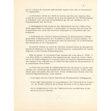 Rapport des activités du Centre Régional de Documentation Pédagogique. Académie de Toulouse. Année scolaire 1955-1956.