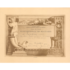 Diplôme de prix.