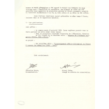 Musée national d'Histoire de l'Éducation - Lettre aux correspondants - N° 2 février 1979.