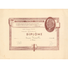 Diplôme de 8è Prix. 