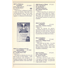 Catalogue Castor Poche 1992.