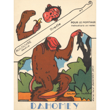 Découpage publicitaire : grands magasins du Louvre : le Dahomey