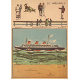 Découpage : bateau : Normandie : Phoscao