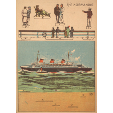 Découpage : bateau : Normandie : Phoscao