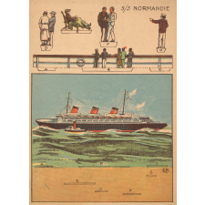 Découpage : bateau : Normandie : Phoscao