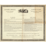 Acte public pour la licence.