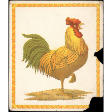 Jeu de piquage : coq