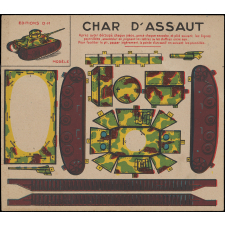 Découpage : char d'assaut