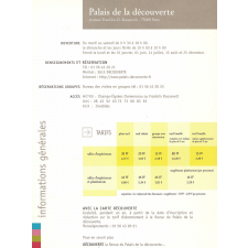 Palais de la découverte.