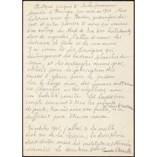 Souvenirs de Madame Plouvier, Institutrice.