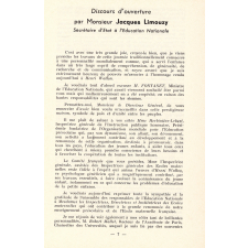 Henri Wallon (1879-1962). Journée internationale de l'O.M.E.P., Paris, 23 mai 1973.