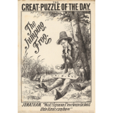 The jumping frog : the great puzzle of the day