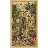 Dessus de boite : jeu de cubes : comique