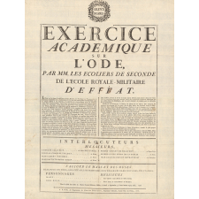 Exercice académique sur l'Ode.