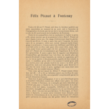 Félix Pécaut à Fontenay. Discours prononcé à l'occasion du centenaire de la naissance de F. Pécaut, le 1er août 1928.