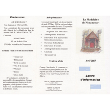 Cahier journalier