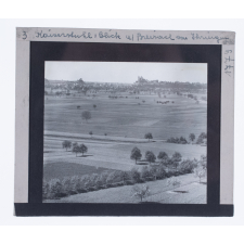 Kaiserstuhl : Blick a / Breisach von Ihringen = Vue sur Vieux-Brisach depuis Ihringen