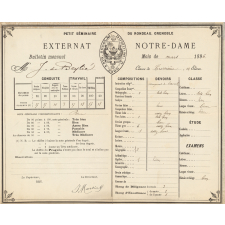 Bulletin mensuel du Petit-Séminaire du Rondeau, à Grenoble.