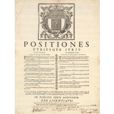 Positiones utriusque juris.
